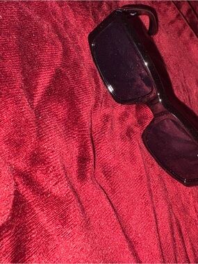 Ed Hardy Black Rectangular Women's Sunglasses